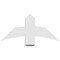 Ekena Millwork Bellingham Architectural Grade PVC Gable Bracket, 36"W x 16 1/2"H x 6"D x 6"F, 11/12 Pitch GBP036X17X0606BEL00 - alternate 2
